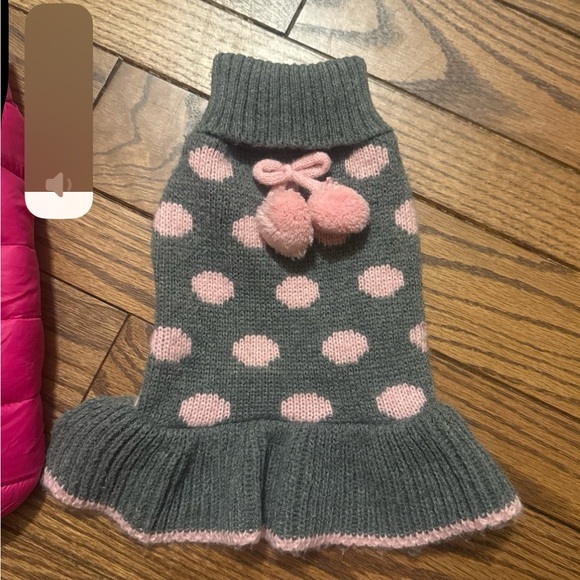 Stylish Pet Apparel Set - Pink, Gray, and Multicolor - Picture 4 of 7